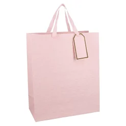 Hot Geschenktüte Prägung, Rosa, 25.4 X 30.5 Cm Geschenkverpackung