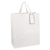 Clearance Geschenktüte Prägung, Weiß, 25.4 X 30.5 Cm Geschenkverpackung