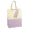 Online Geschenktüte Stern/Verlauf, Flieder/creme, 18 X 23 Cm Geschenkverpackung