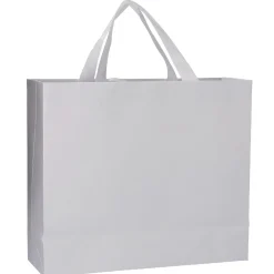 Hot Geschenktüte Uni/matt, Hellgrau, 36 X 31 Cm Geschenkverpackung