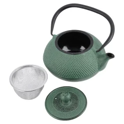 New Gusseisen Teekanne, Grün Shop The Geschenk