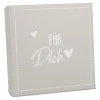 Outlet Gutscheinbox Für Dich/grau, 11 X 11 Cm Organisation