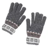 Discount Handschuhe Schneeflocke, Grau Fashion