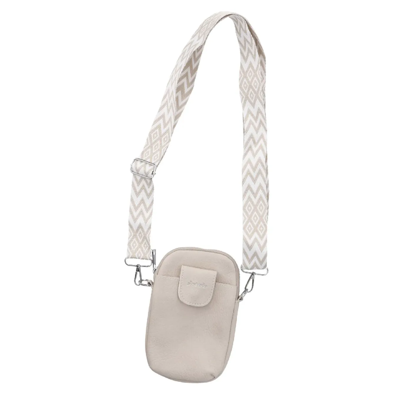 Clearance Handytasche Riemen, Beige, 18 Cm Geschenkideen|Fashion