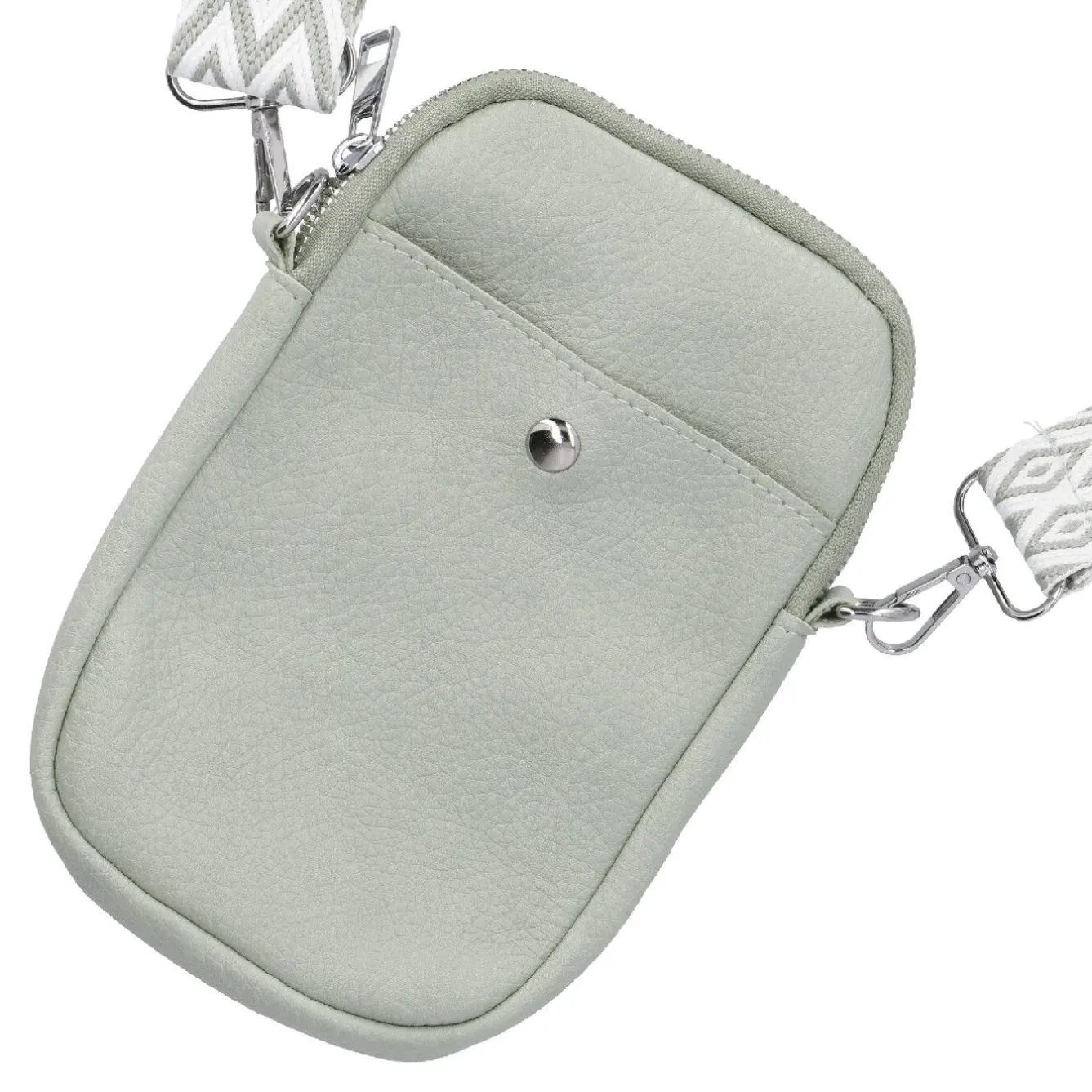 Outlet Handytasche Riemen, Grün, 18 Cm Geschenkideen|Fashion