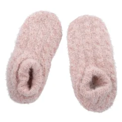Discount Hausschuhe Antirutsch, Altrosa, Größe 35-38 Fashion