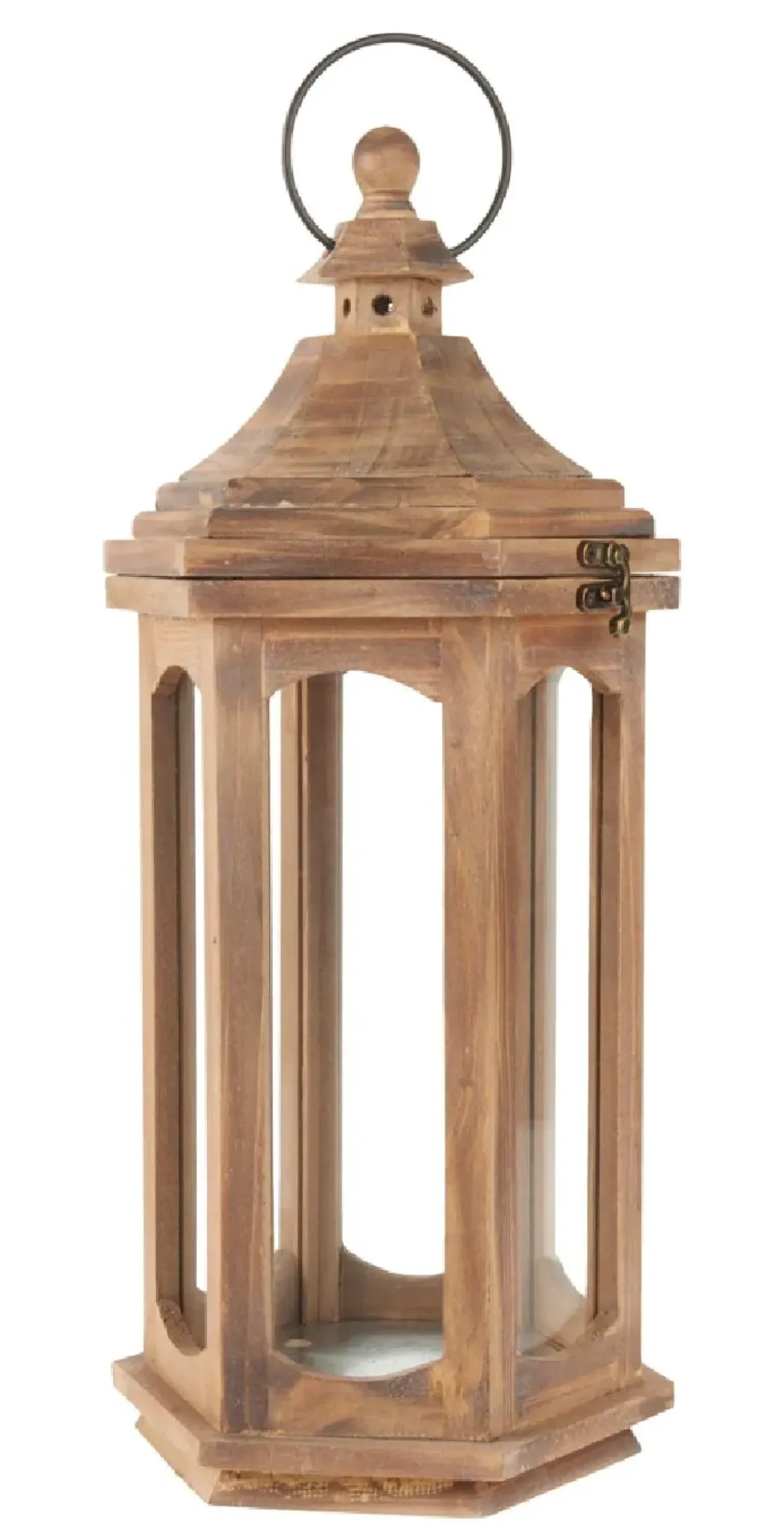 Hot Holzlaterne Katmandu, Braun, Höhe 48 Cm Windlichter & Laternen|Frühlingsdeko