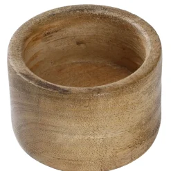 Clearance Holz-Schale Mango, Rund, 8 Cm Schalen & Tabletts
