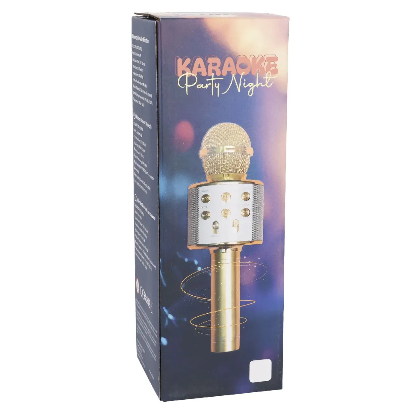 Best Karaoke Mikrofon, Gold, 23 Cm Geschenkideen|Gadgets