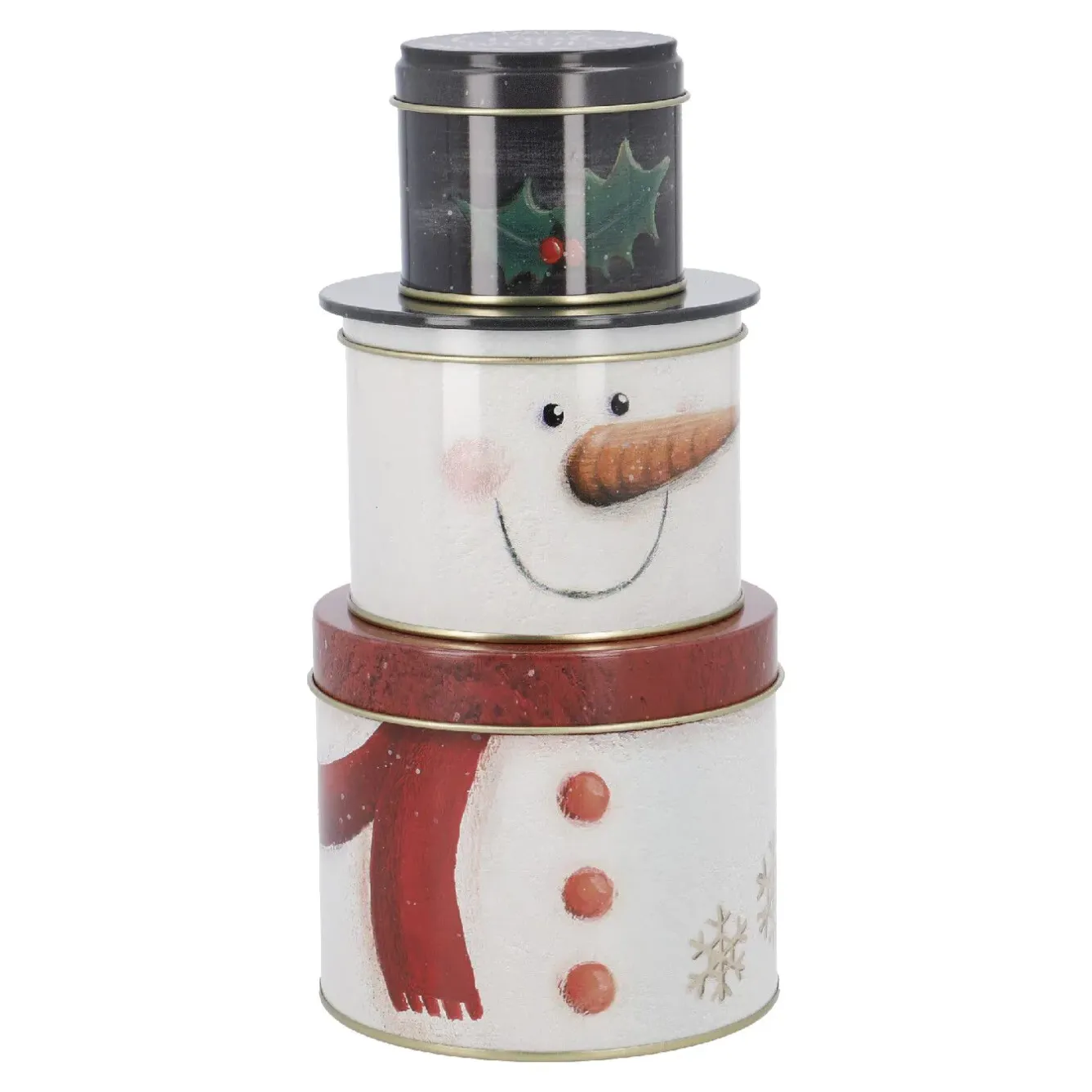 Outlet Keksdosen-Set Schneemann Weihnachtsbäckerei|Weihnachten