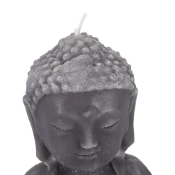 Clearance Kerze Buddha, Dunkelgrau, 23 Cm Kerzen & Kerzenständer