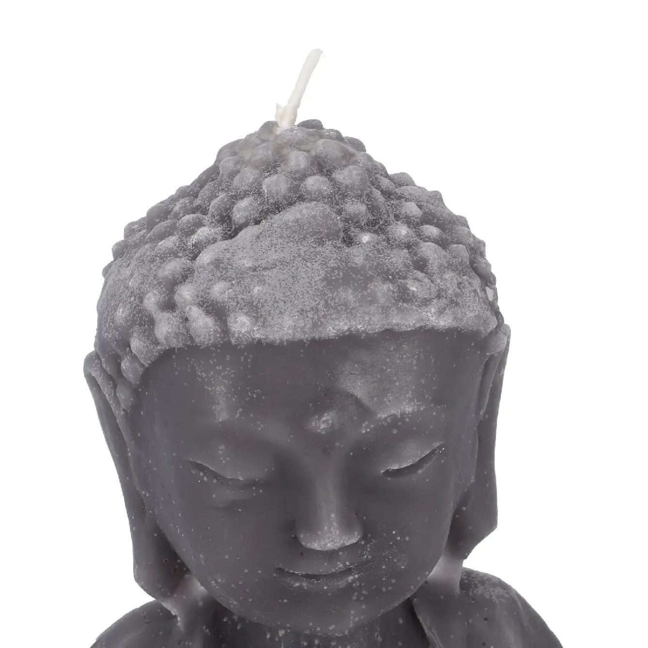 Clearance Kerze Buddha, Dunkelgrau, 23 Cm Kerzen & Kerzenständer