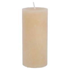 Hot Kerze Rustik, Lara, Sand, 15 Cm Kerzen & Kerzenständer|Adventskränze & Zubehör
