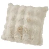 Clearance Kissen Bubble-Fell, Creme, 45 X 45 Cm Textilien