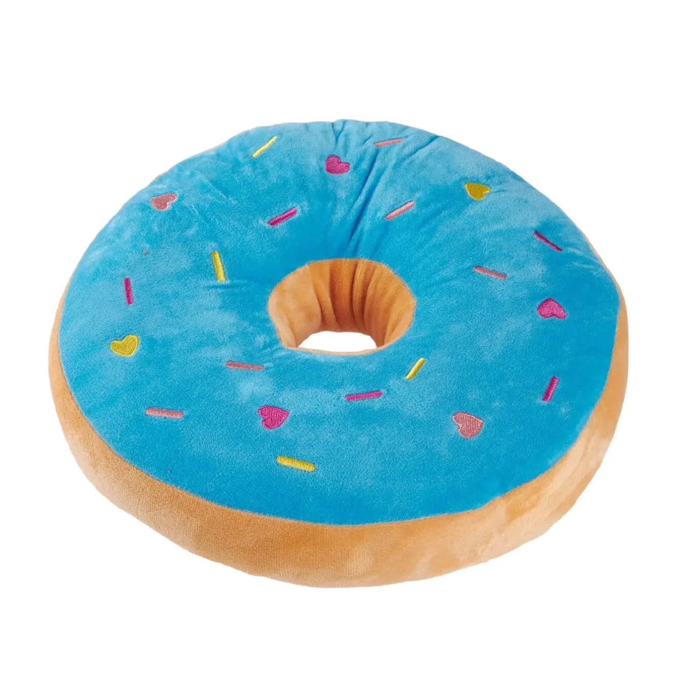 Online Kissen Donut, Blau, 31 Cm Geschenkideen|Textilien