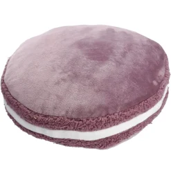 New Kissen Macaron, Lila, 40 X 12 Cm Textilien