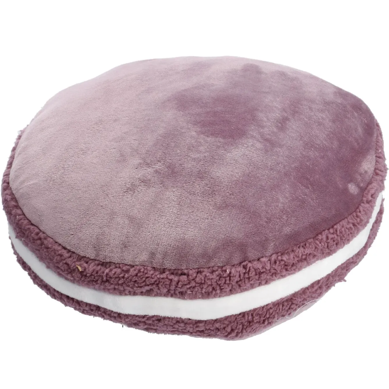 New Kissen Macaron, Lila, 40 X 12 Cm Textilien