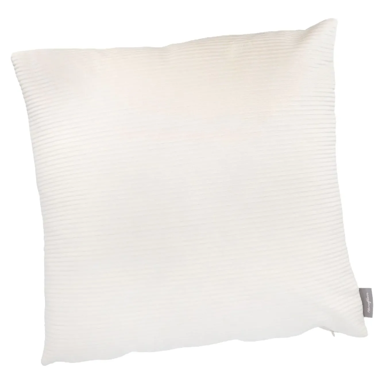 Online Kissen Samt-Rillen, Creme, 45 X 45 Cm Textilien