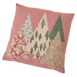 Outlet Kissen Xmas-Muster, Tanne/Streifen, 45 X 45 Cm Weihnachtsgeschenke|Textilien