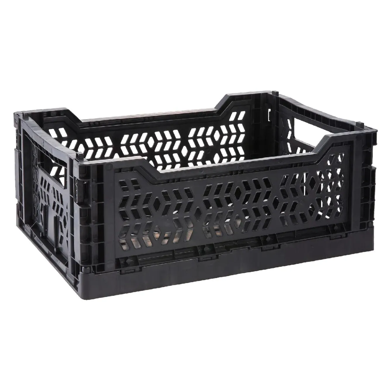 Online Klappbox, 34 X 24 X 13 Cm, Schwarz Organisation