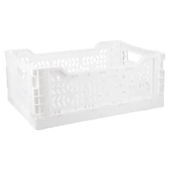 Klappbox, 34 X 24 X 13 Cm, Weiß Organisation