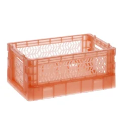 New Klappbox Transparent, 15 X 9.5 X 6.5 Cm, Coralle Organisation