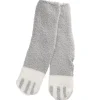 Outlet Kuschelsocken Anti-Rutsch, Uni/grau/offwhite Geschenkideen|Fashion