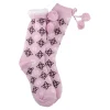 Hot Kuschelsocken Pompom, Rosa, Onesize Fashion|Nikolaus