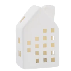 New LED-Haus, Matt, Dach/modern, 10 Cm Lichterwelt|Weihnachtsdeko