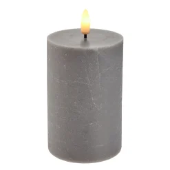 Clearance LED-Kerze Rustik, Kalt-grau, 7.5 X 14.5 Cm Lichterwelt|Kerzen & Kerzenständer