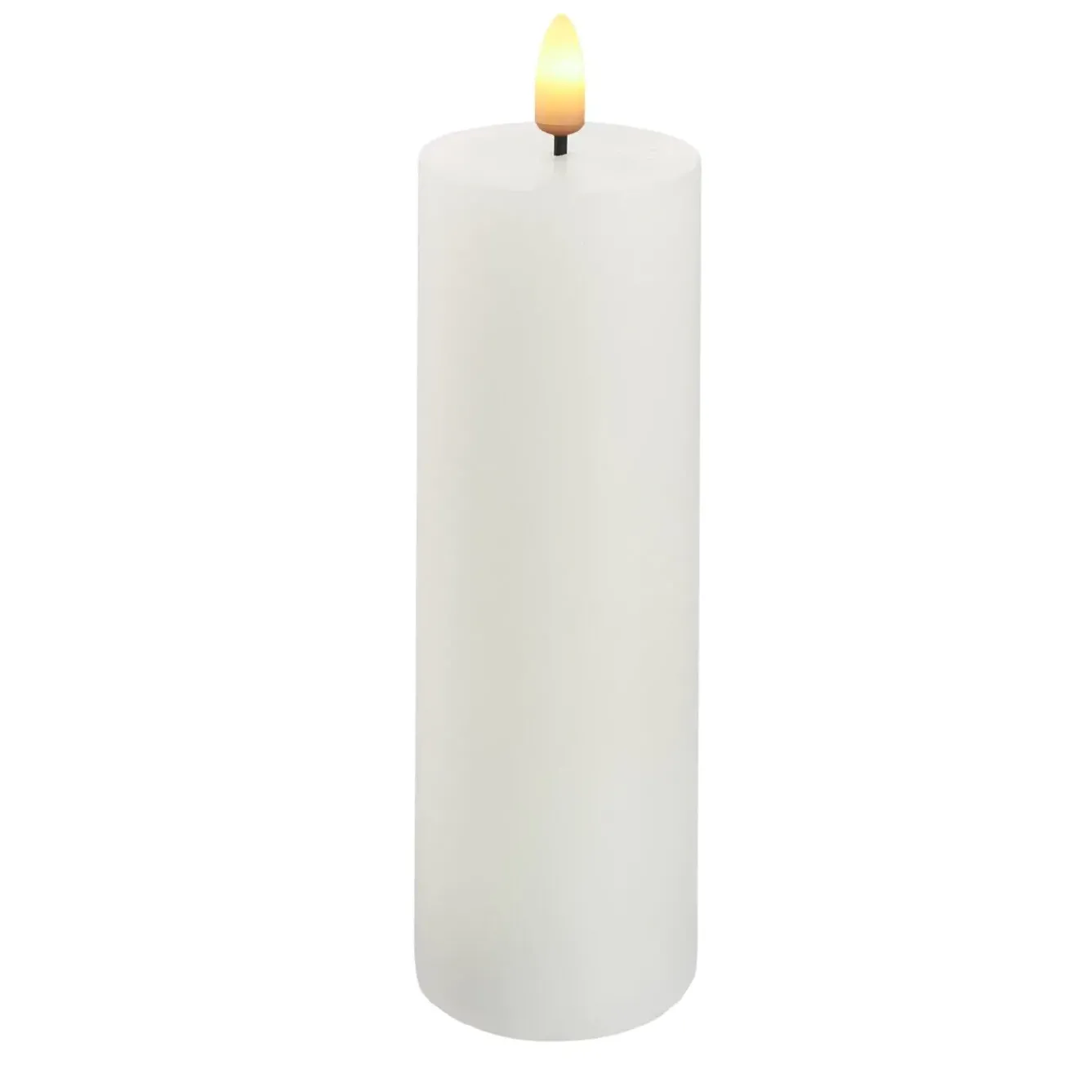 Clearance LED-Kerze, Weiß, 5 X 19.5 Cm Tischdeko Hochzeit|Hochzeitsdeko