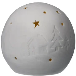 Discount LED-Kugel Landschaft, Sterne, 10 Cm Weihnachtsbeleuchtung|Weihnachtsdeko