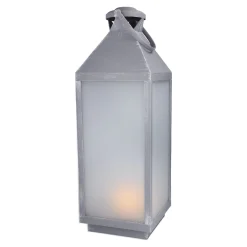 Hot LED-Laterne Outdoor, Grau-gewischt, 60 Cm Lichterwelt|Windlichter & Laternen