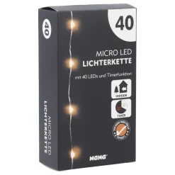 Outlet LED-Lichterkette Mini Mit Timer, 40er Shop The Geschenk|Shop The Look Xmas
