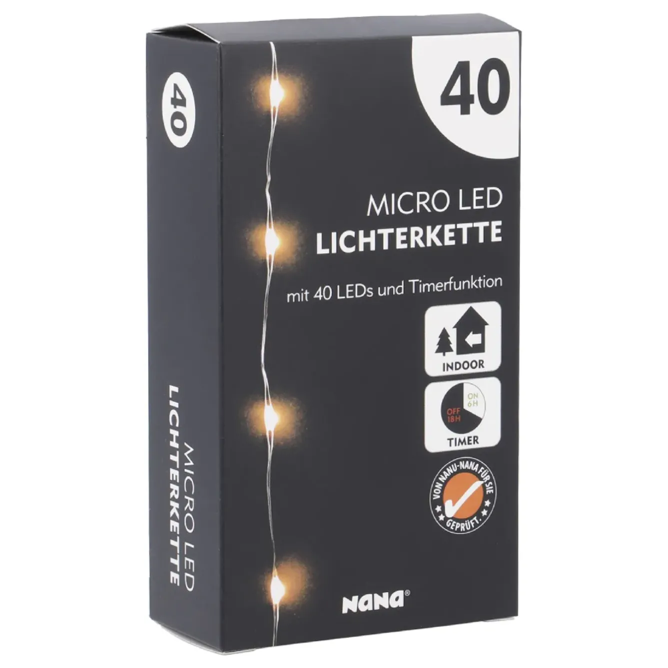 Outlet LED-Lichterkette Mini Mit Timer, 40er Shop The Geschenk|Shop The Look Xmas