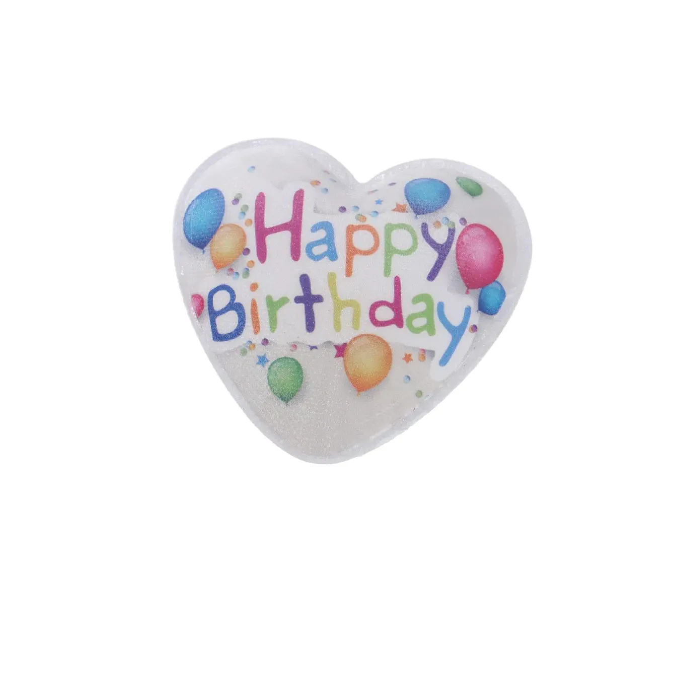 Outlet LED-Objekt Birthday, Herz/happy, 7 Cm Geburtstag|Lichterwelt