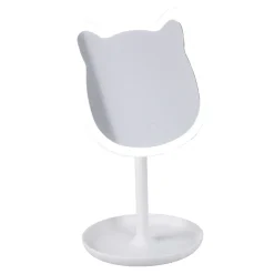 New LED-Spiegel Form, Katze/weiß, 26 Cm Gadgets|Lichterwelt