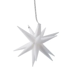 Hot LED-Stern, 16 Zacken, Weiß, 12 Cm Lichterwelt|Weihnachtsbeleuchtung