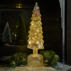Best LED-Tanne Pearl, 35 Cm Lichterwelt|Weihnachtsbeleuchtung
