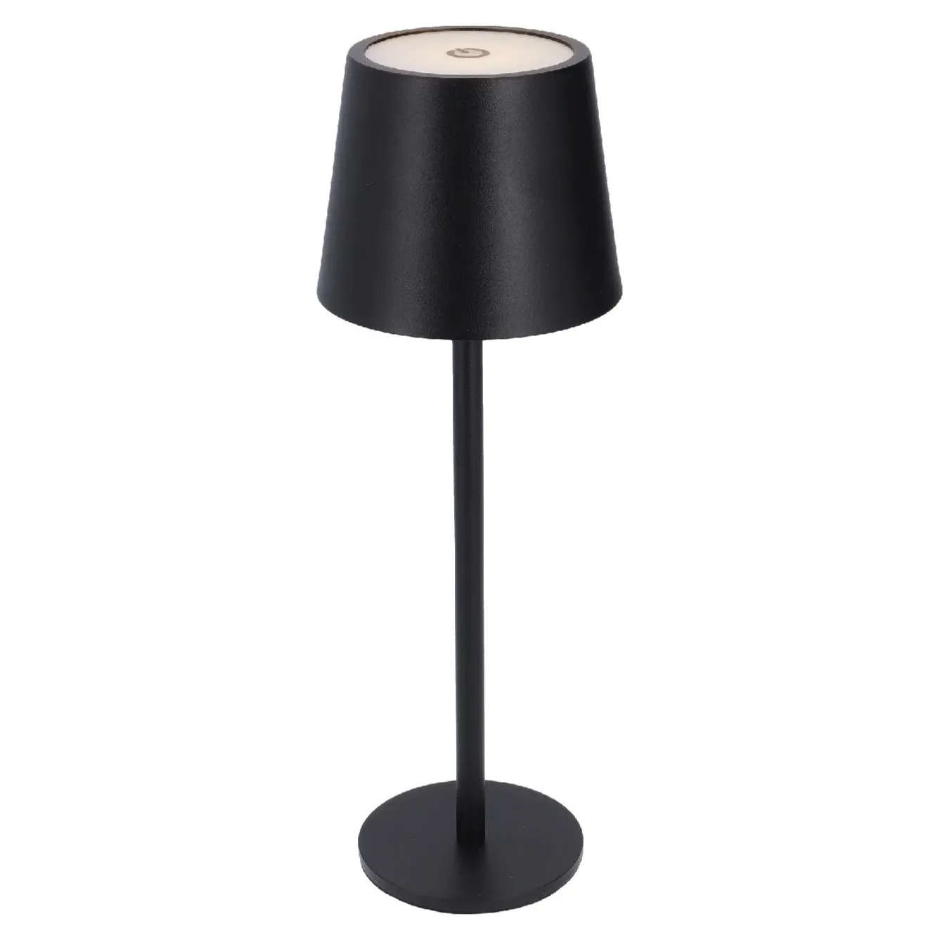 Outlet LED-Tischlampe Akku, Schwarz, 28 Cm Geschenkideen|Lichterwelt