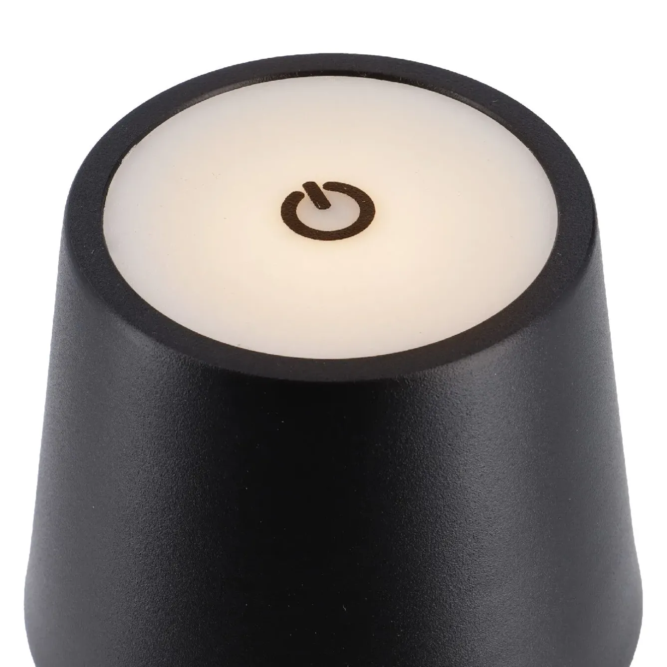 Outlet LED-Tischlampe Akku, Schwarz, 28 Cm Geschenkideen|Lichterwelt