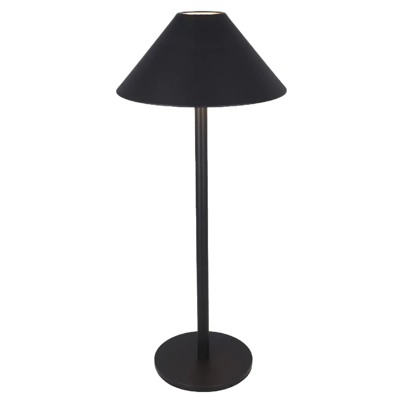 Clearance LED-Tischlampe Schirm, Schwarz, 34 Cm Geschenkideen|Lichterwelt