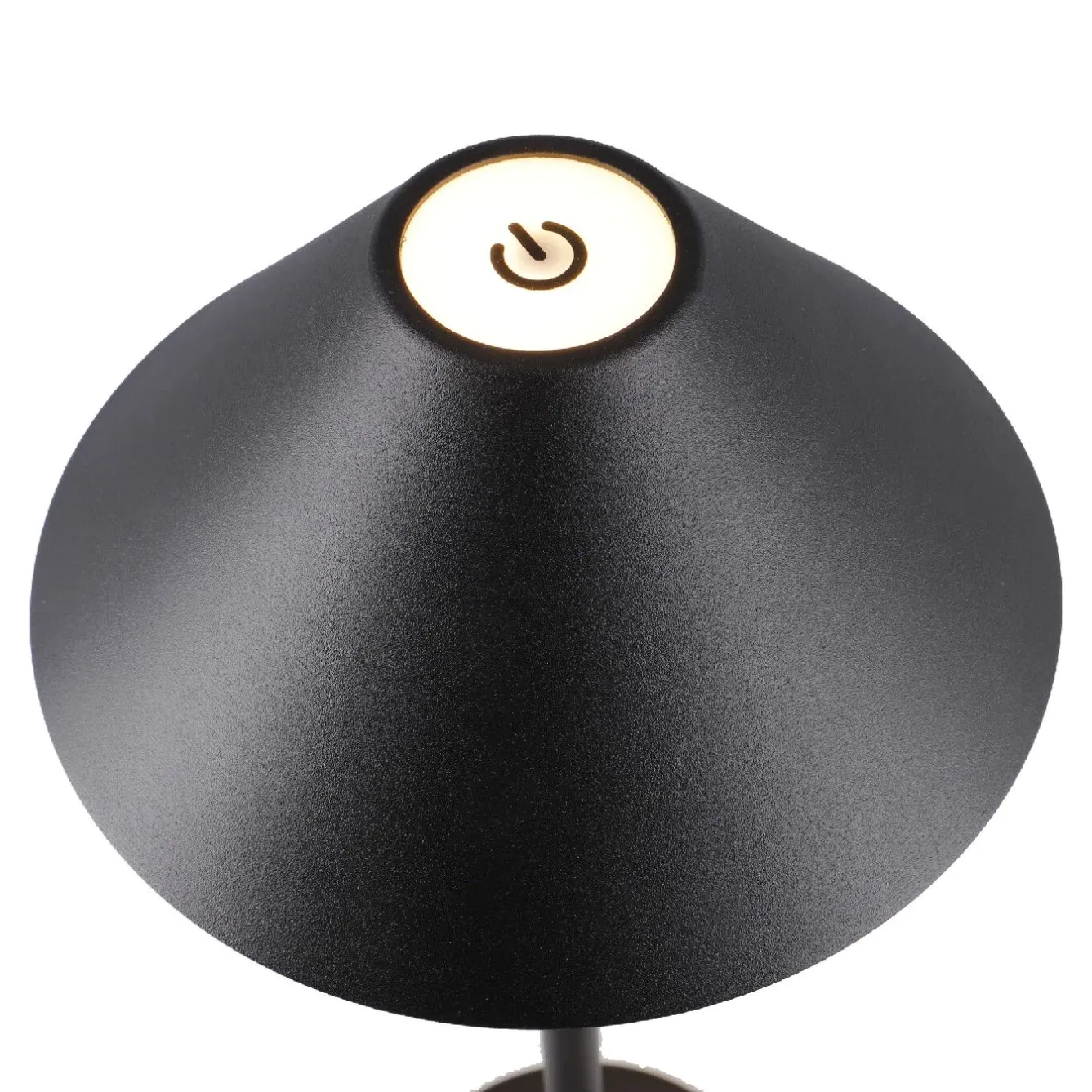 Clearance LED-Tischlampe Schirm, Schwarz, 34 Cm Geschenkideen|Lichterwelt