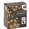 Hot Lichterkette Stern/Cluster, Silber, 48 LED Lichterwelt|Weihnachtsbeleuchtung
