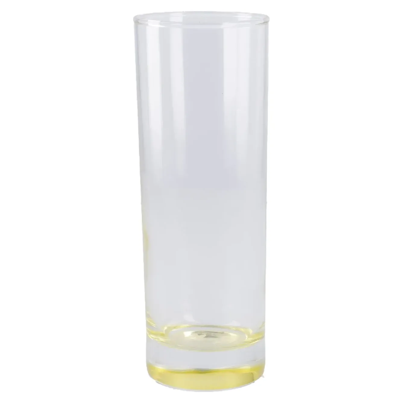 Sale Longdrink-Glas Farbboden, Gelb, 300 Ml Küche
