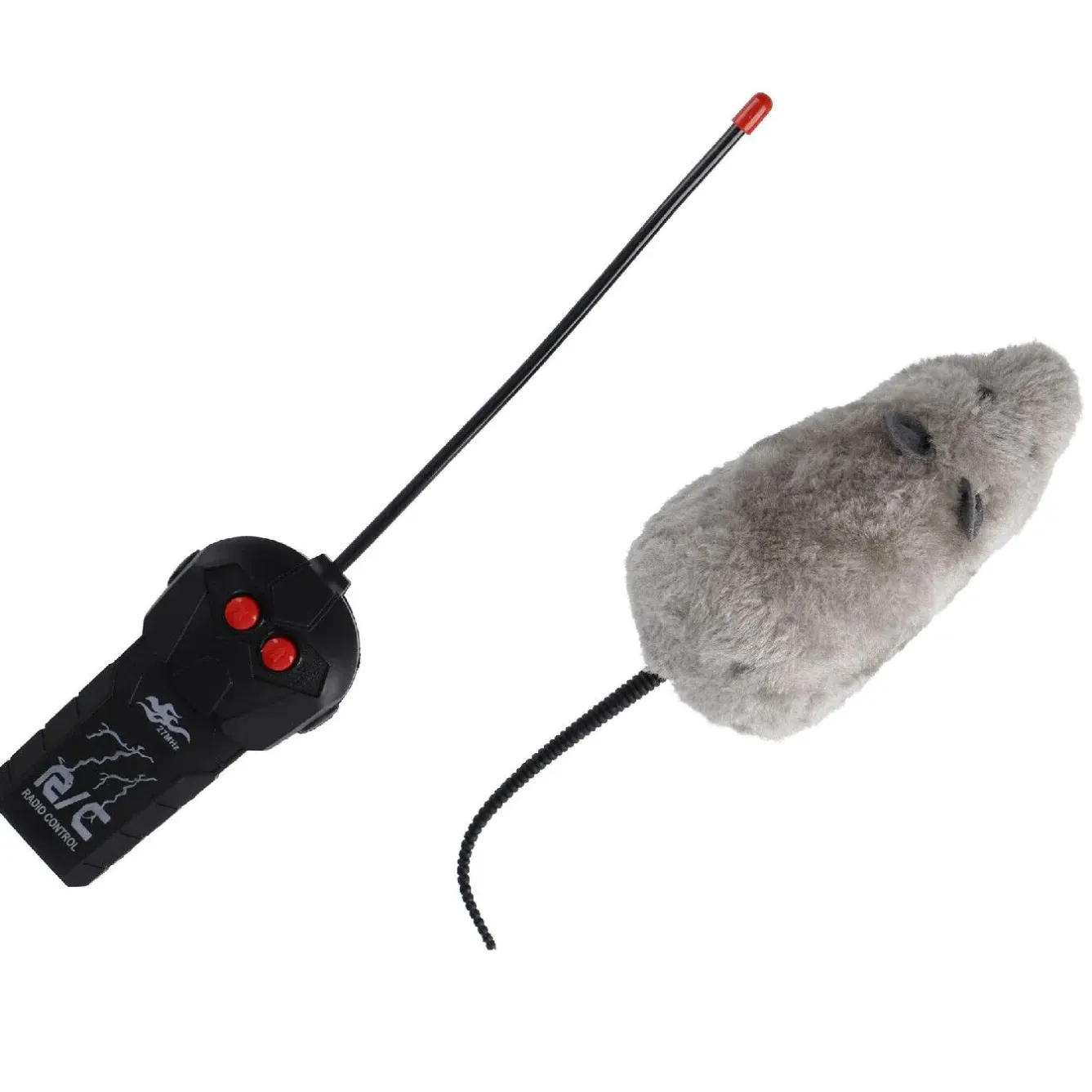 Outlet Maus, Ferngesteuert, Grau, 21 Cm Nikolaus|Weihnachten