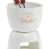 Hot Mini Schokofondue, Weiß/gold Shop The Geschenk|Küche