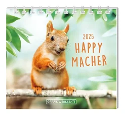 Sale Mini-Tischkalender 2025, Happymacher Kalender & Planer|Weihnachtsgeschenke