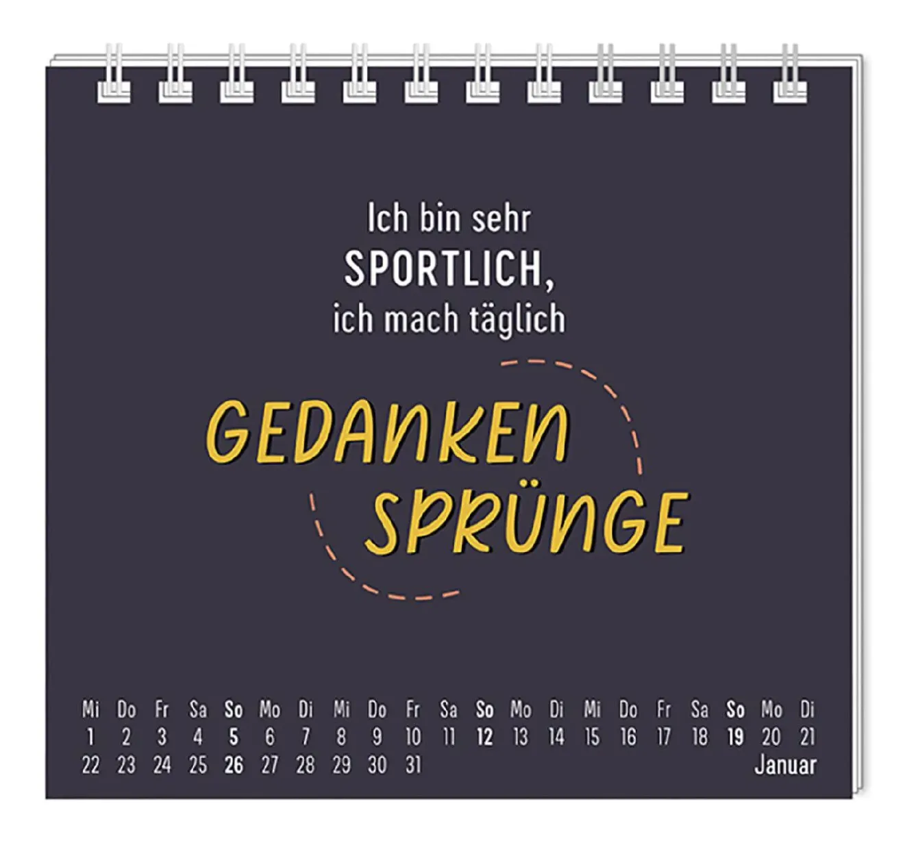 Online Mini-Tischkalender 2025, Nett Kann Ich Auch Kalender & Planer|Weihnachtsgeschenke