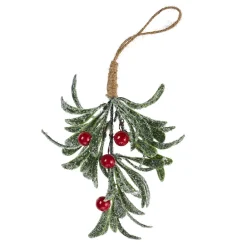 Online Mistelzweig, Beeren/rot, Hängend, 22 Cm Vasen & Kunstblumen|Adventskränze & Zubehör